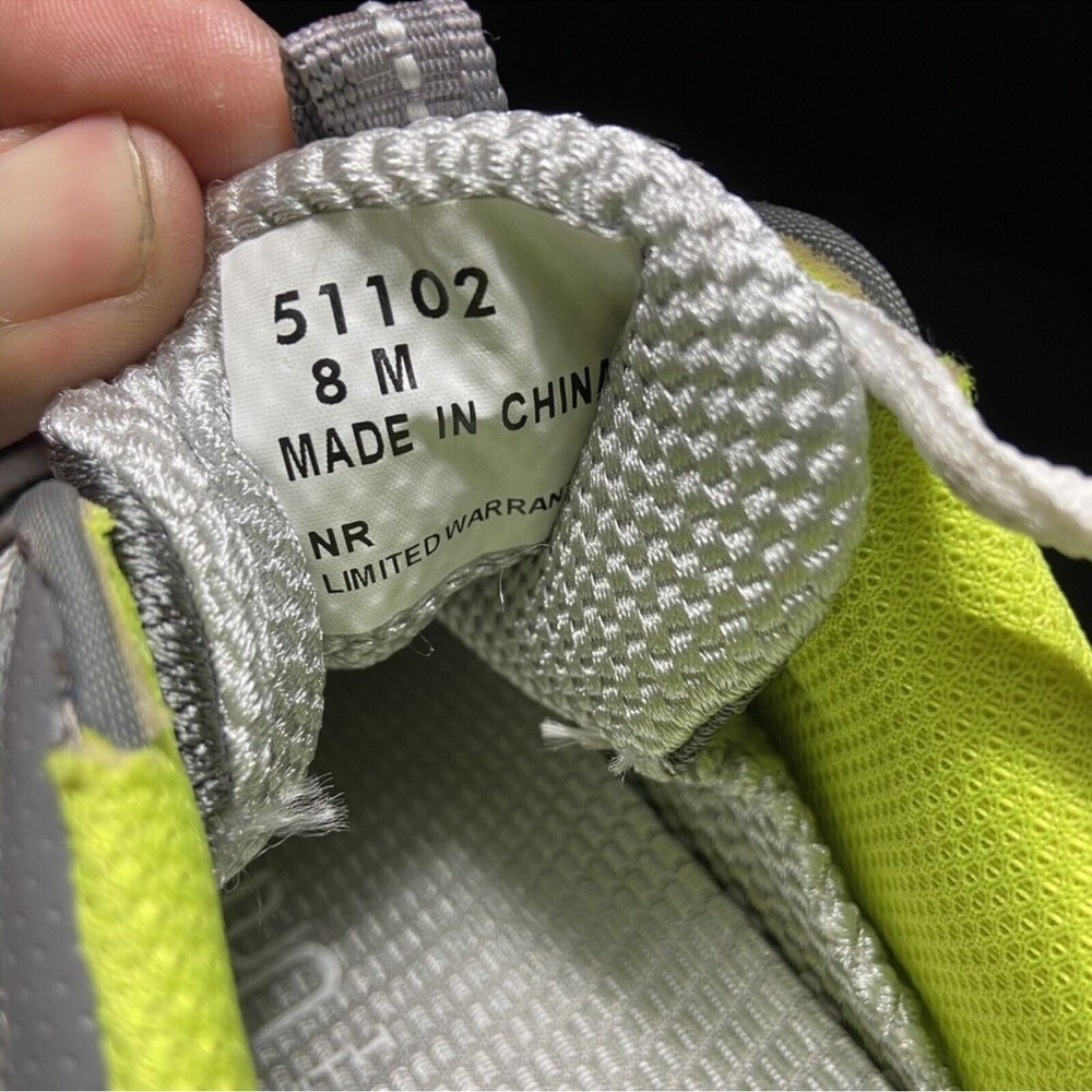 Gray and Yellow golf Shoes with Breathable Mesh